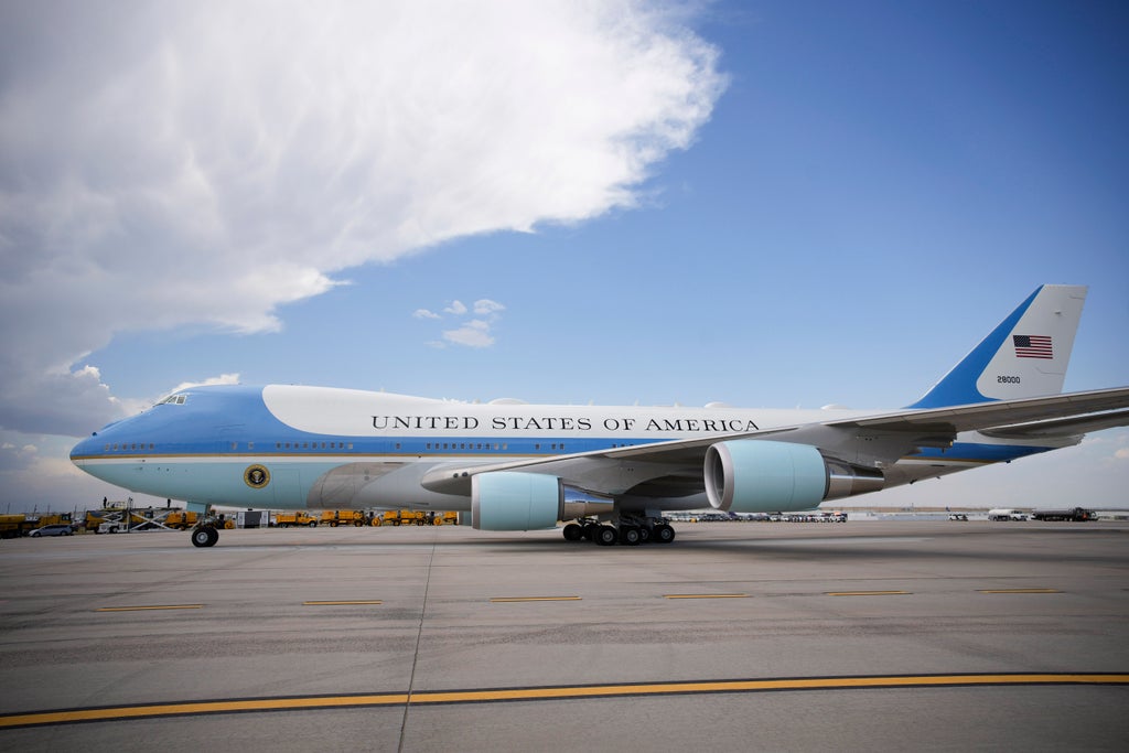 New Air Force One delayed after investigations find drinking, drug use and uncredentialled workers, report says