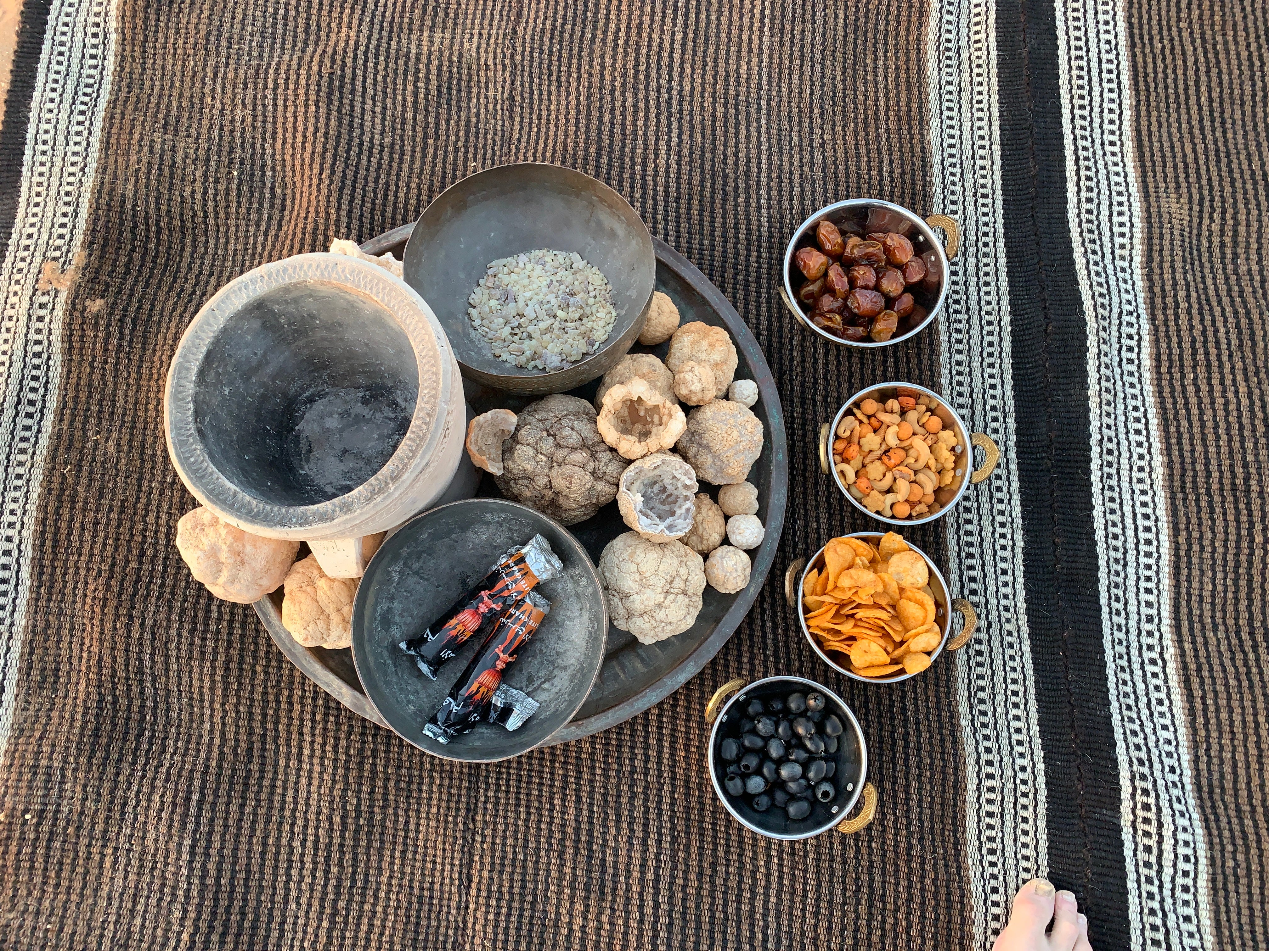 A desert picnic in Oman