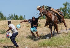 Harris condemns Border Patrol chasing Haitians on horseback: ‘Human beings should never be treated like that’