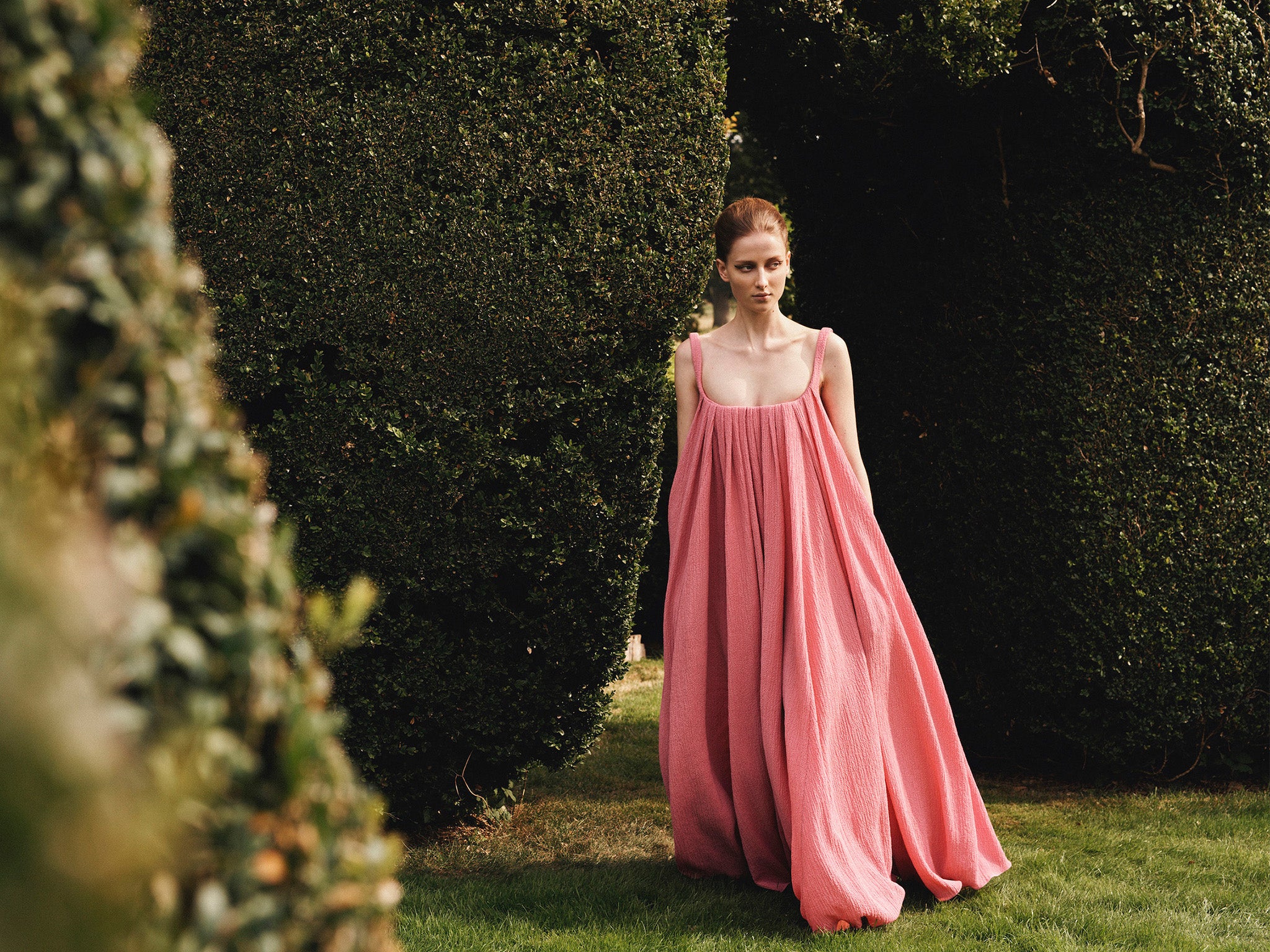 Wickstead’s romantic, floral-heavy collection was inspired by French film ‘Last Year at Marienbad’