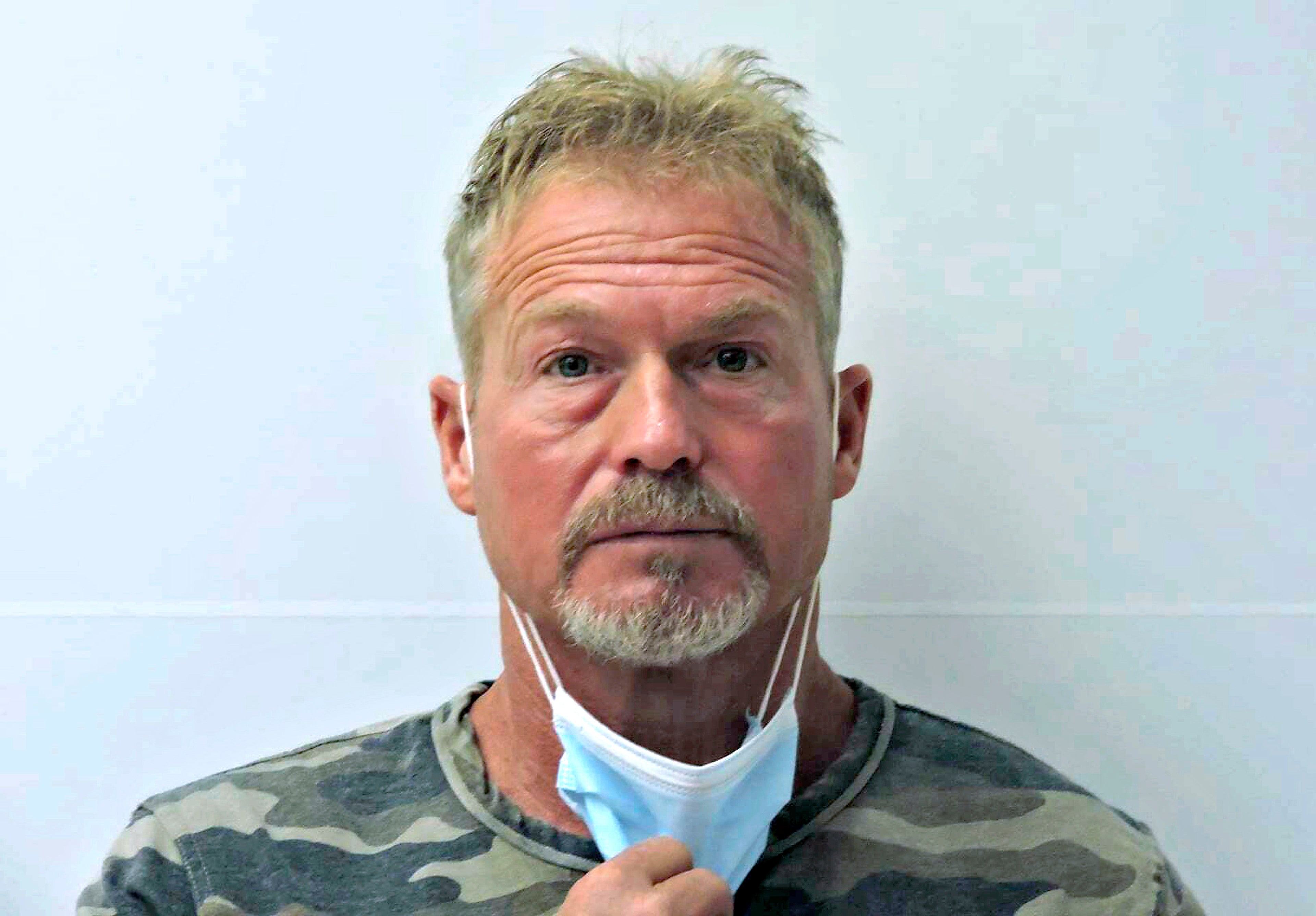Barry Morphew is pictured in his mugshot