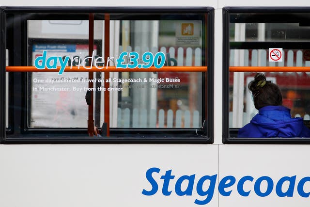 Stagecoach has confirmed talks over a potential all-share takeover by rival National Express (Dave Thompson/PA)