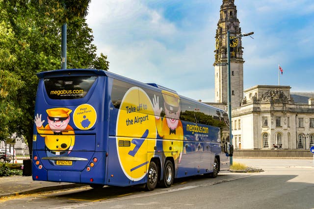 <p>Megabus is one of the brands owned by Stagecoach</p>