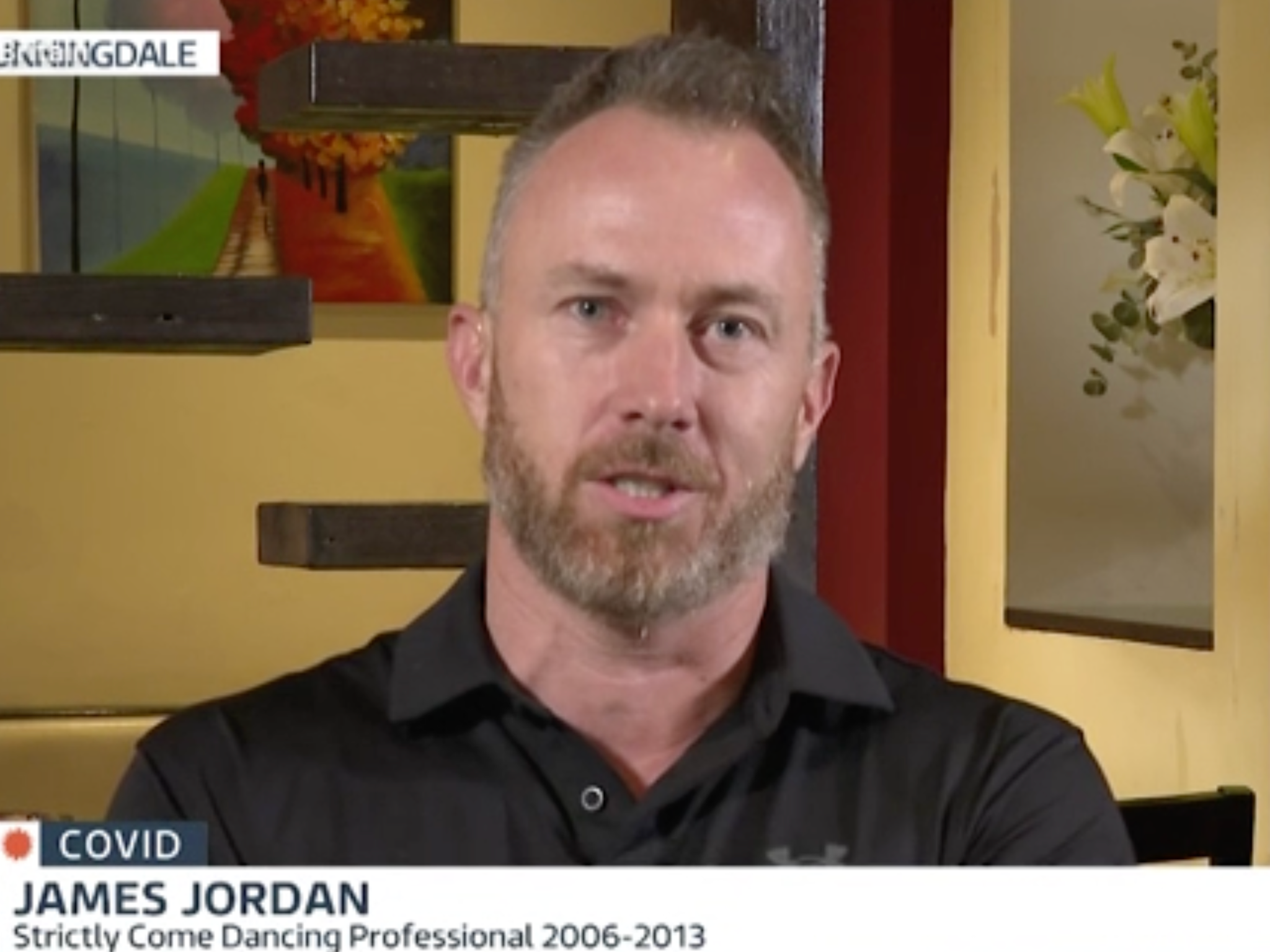 Former ‘Strictly’ professional dancer James Jordan labelled unvaccinated dancers on the show as ‘selfish’ during an appearance on ‘Good Morning Britain’