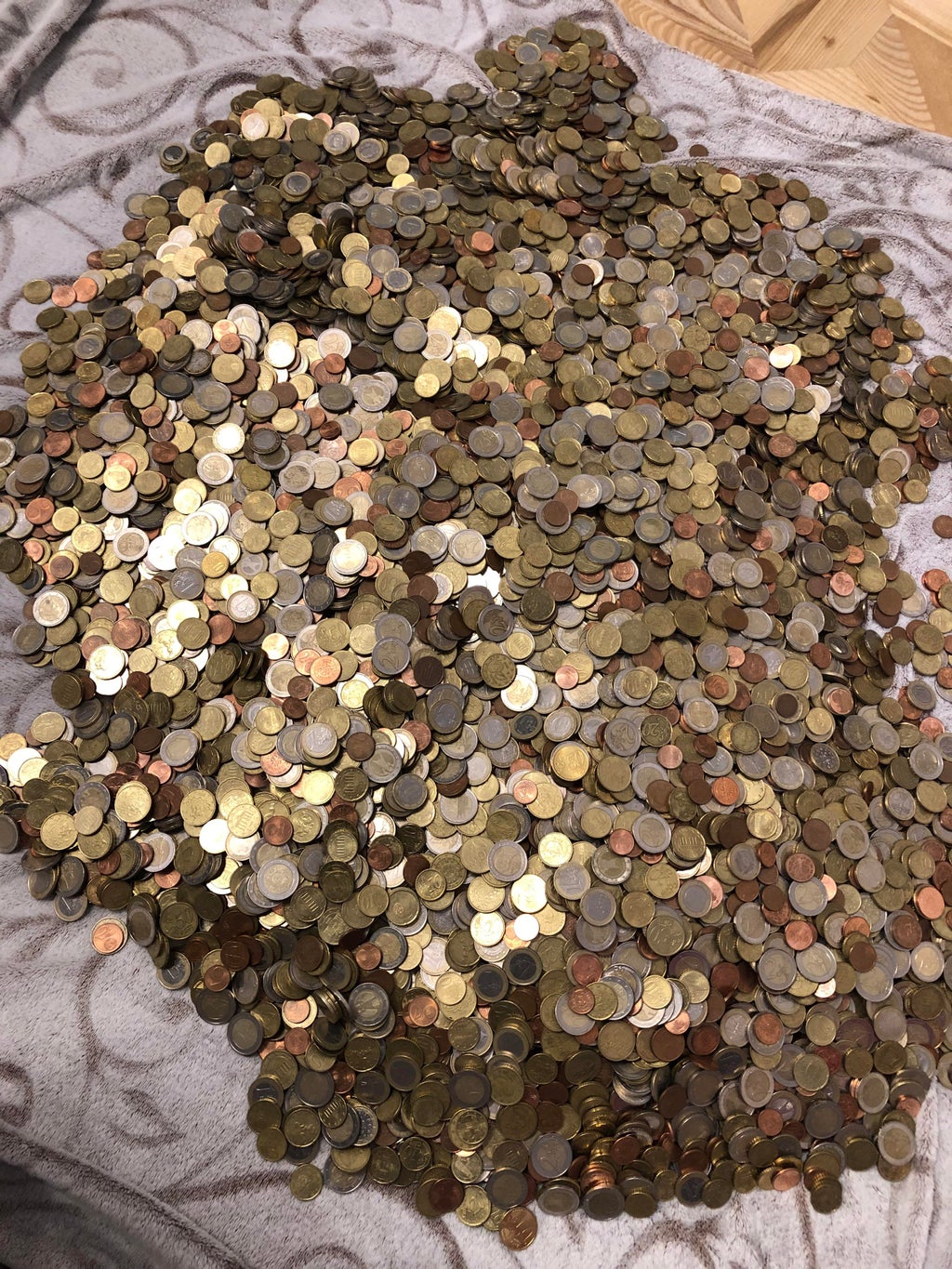 ‘Make cents out of this’: Man saves every coin he’s been given over five years