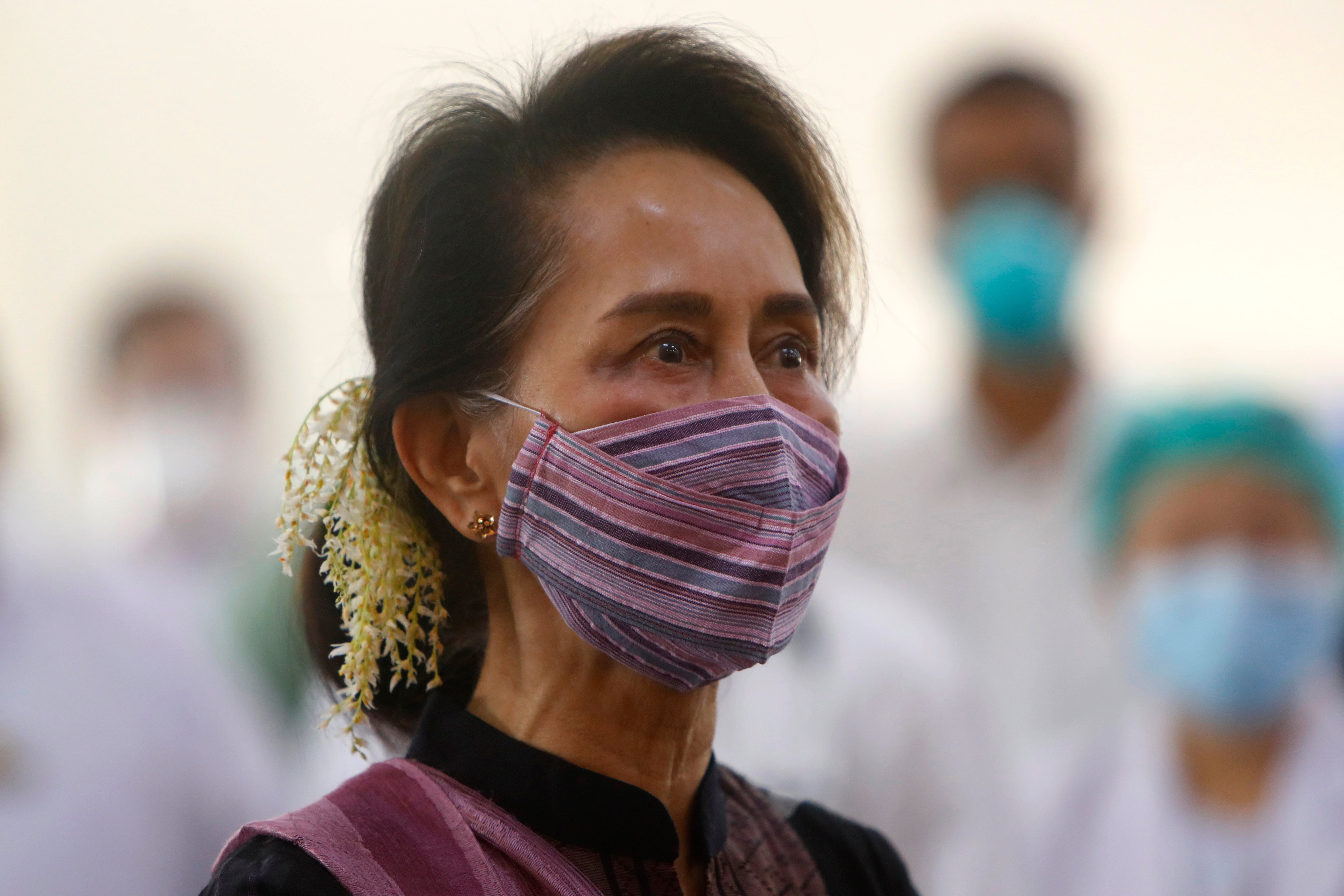 Myanmar’s ousted leader Aung San Suu Kyi