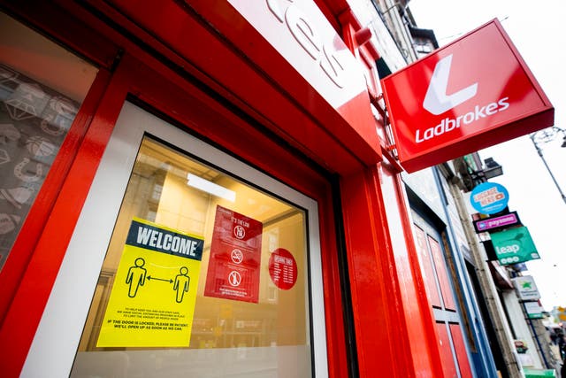Ladbrokes’s owner is understood to be facing a bid from US rival Draftkings (Liam McBurney/PA)
