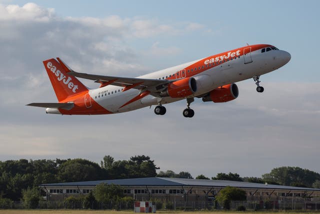 <p>easyJet has seen a jump in bookings for winter 2021/22 </p>