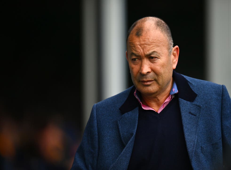 <p>Eddie Jones has looked to the future with his squad for an England training camp </p>