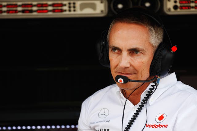<p>Martin Whitmarsh was team principle at McLaren for six years </p>