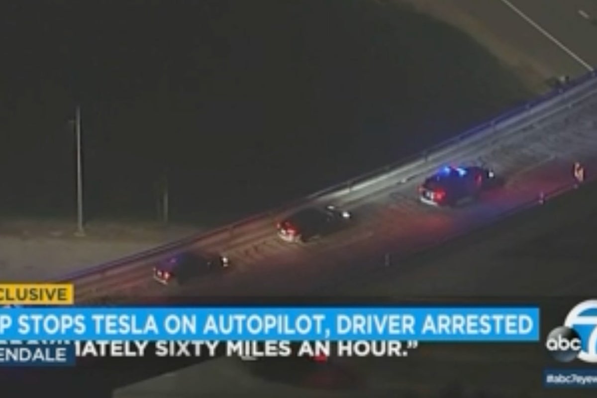 Tesla driver arrested for DUI after allegedly using self-driving option ...