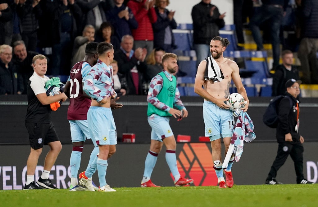 Jay Rodriguez hits four goals as Burnley shrug off cup scare from Rochdale