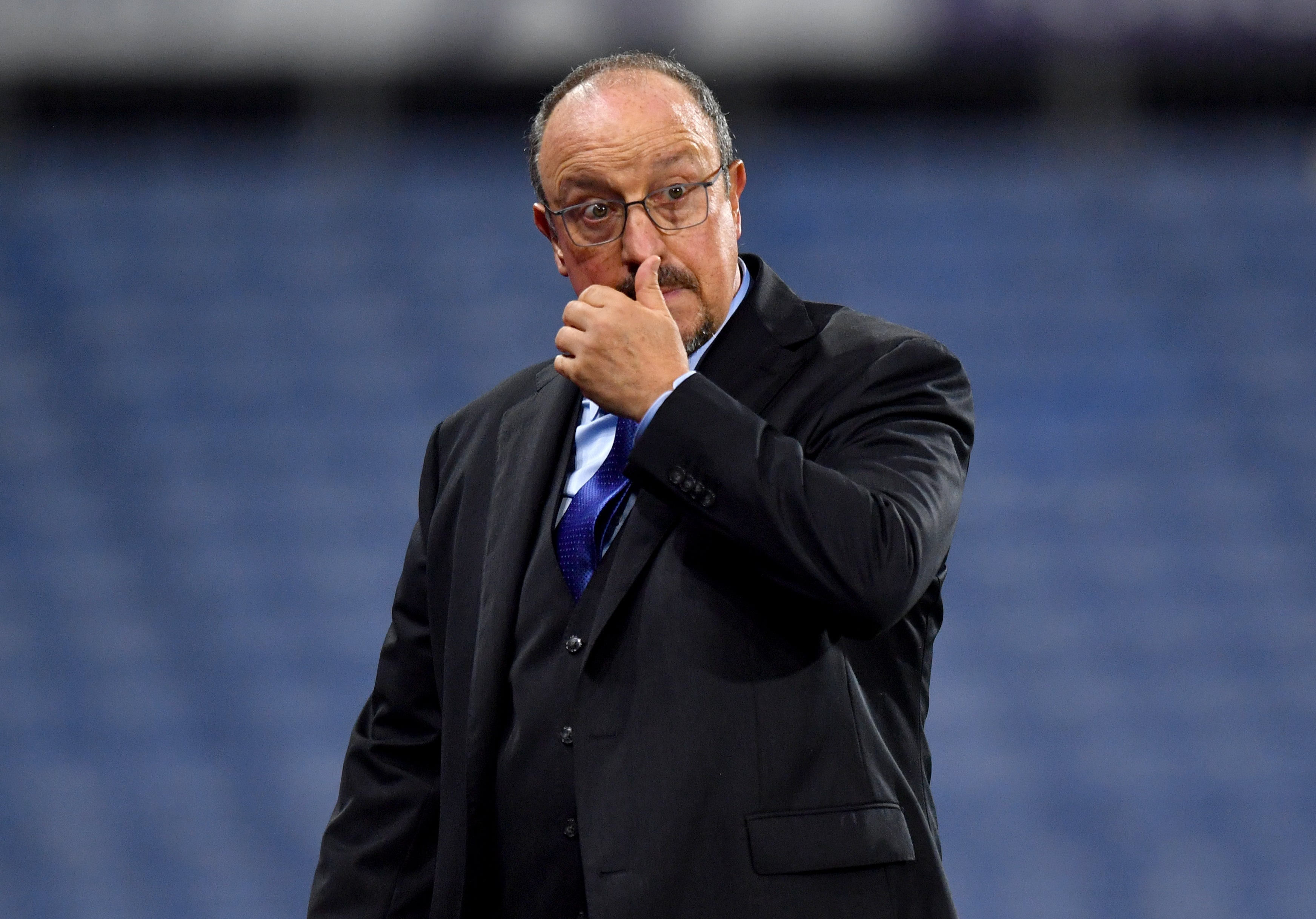 Rafael Benitez said Everton were not good enough (Anthony Devlin/PA)