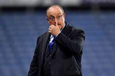 Rafael Benitez admits Everton were not good enough in Carabao Cup defeat
