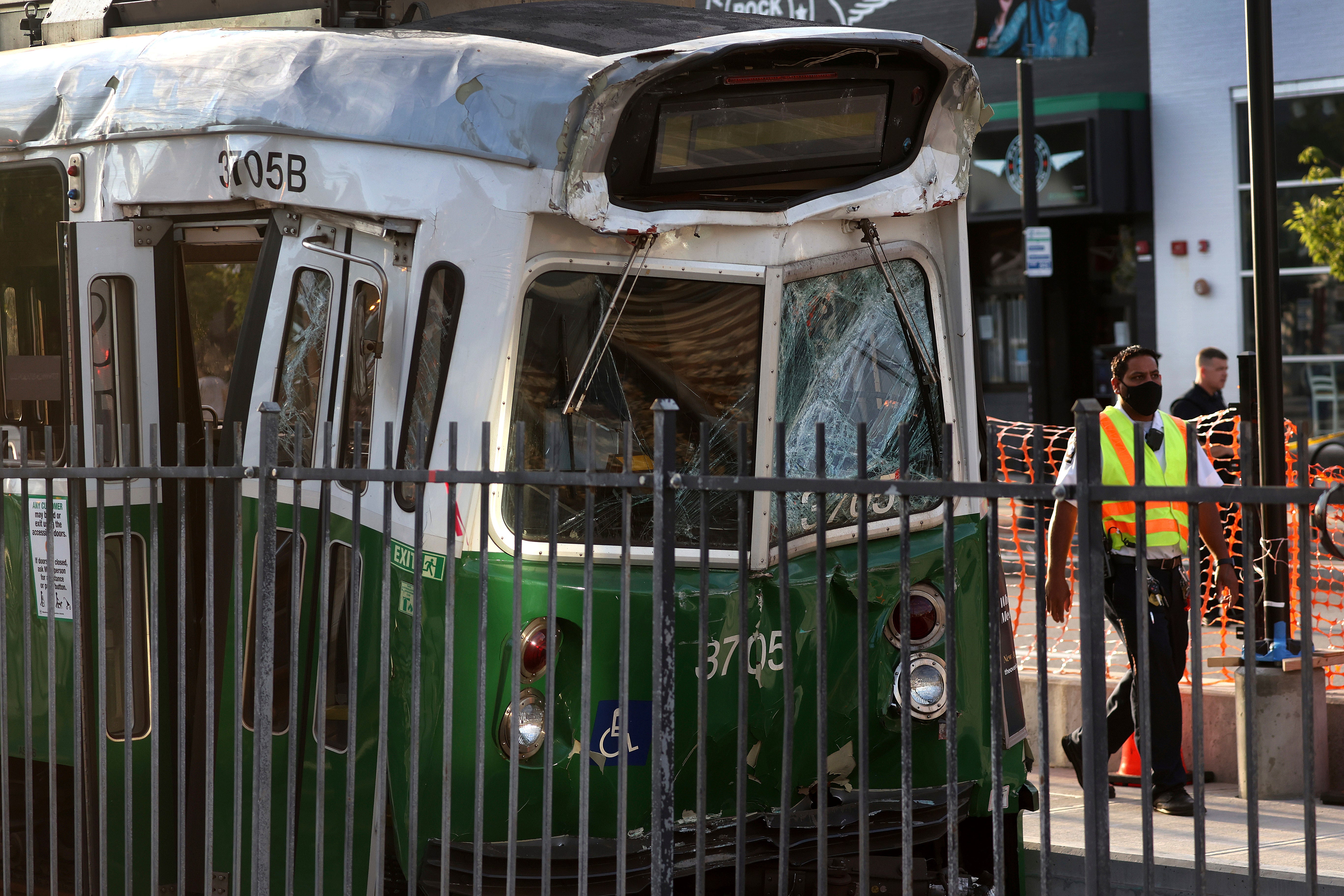 Boston Transit Collision