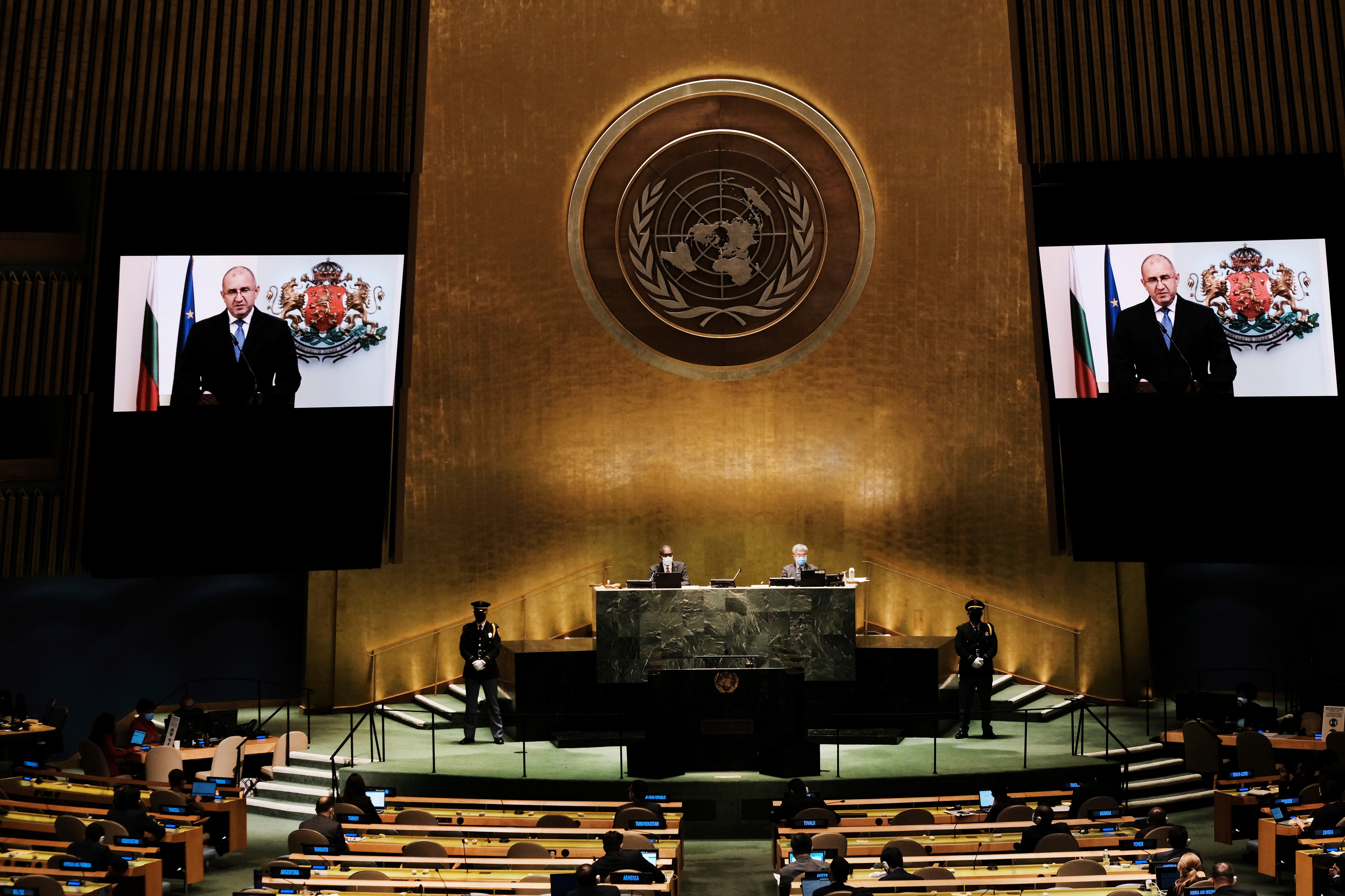 23 февраля оон. ООН. Генеральная Ассамблея ООН фон стена. U2 ООН. 78th session of the un General Assembly.