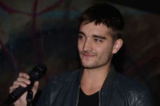 The Wanted’s Tom Parker overcome with emotion on stage at charity concert following cancer diagnosis