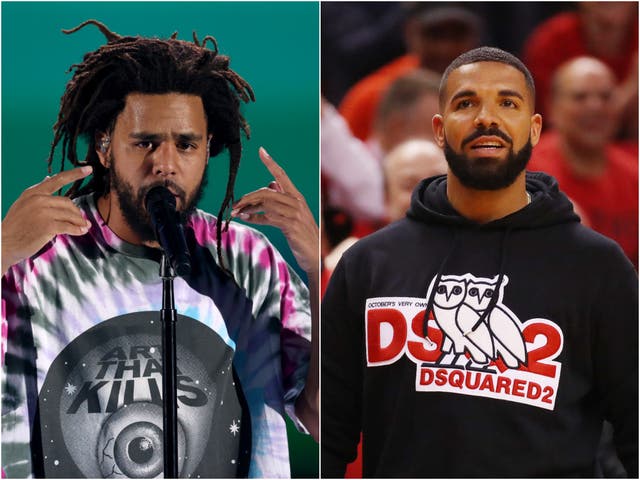 <p>J Cole raps on Drake's Pipe Down beat on a new track</p>