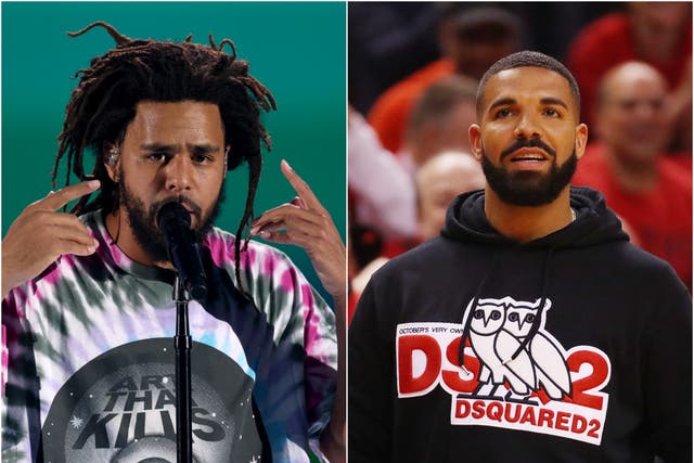 <p>J Cole raps on Drake's Pipe Down beat on a new track</p>