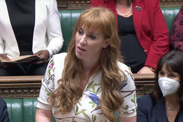 <p>Angela Rayner faces Dominic Raab at PMQs on Wednesday 22 September </p>