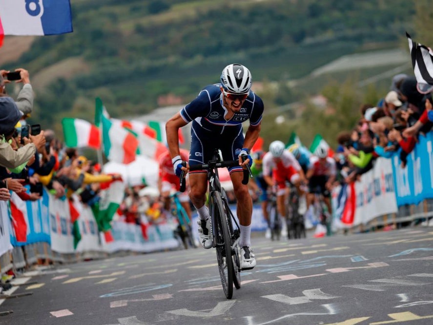 Alaphilippe is the defending men’s world champion heading into the race