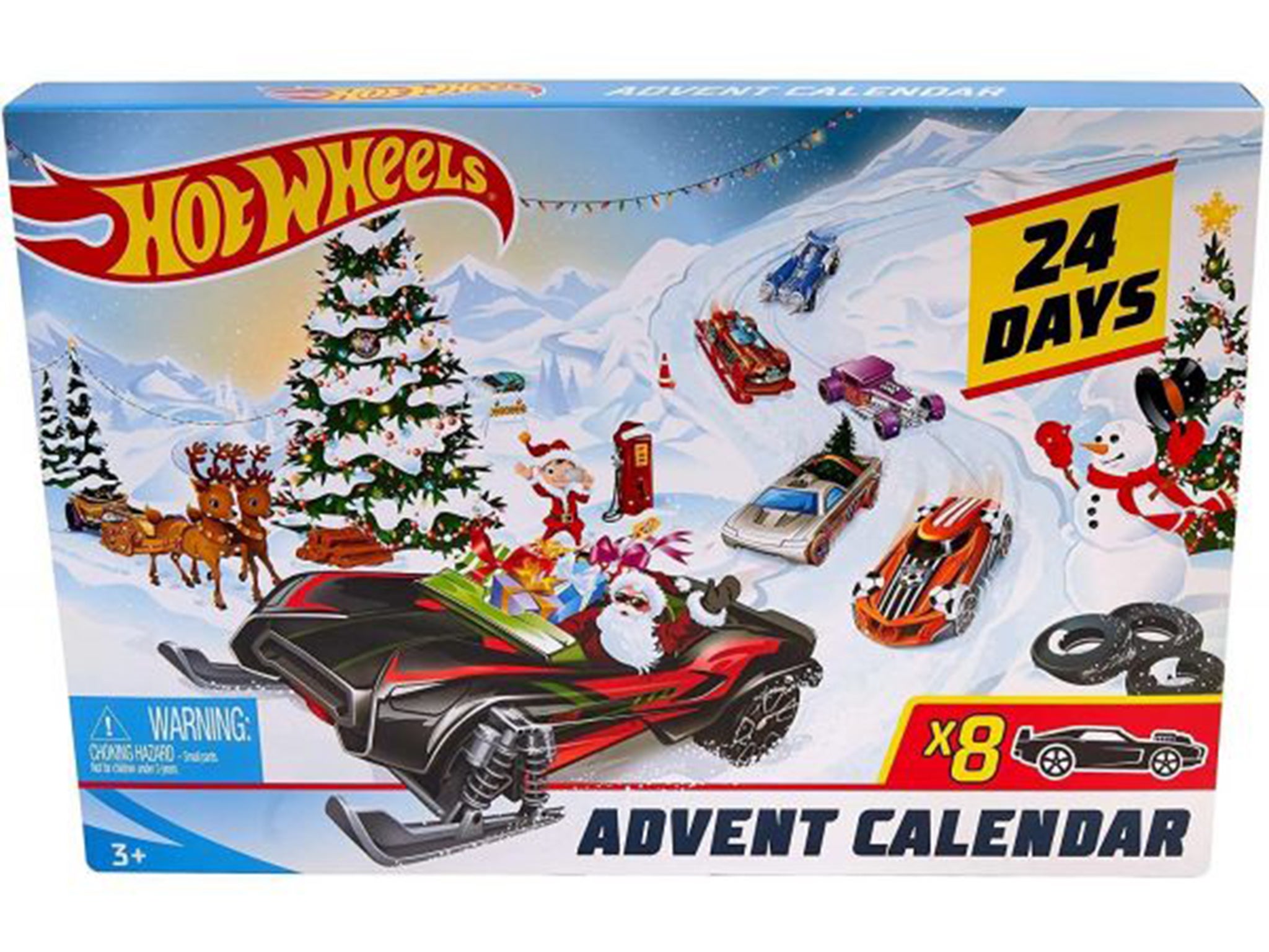 hot wheels chocolate advent calendar