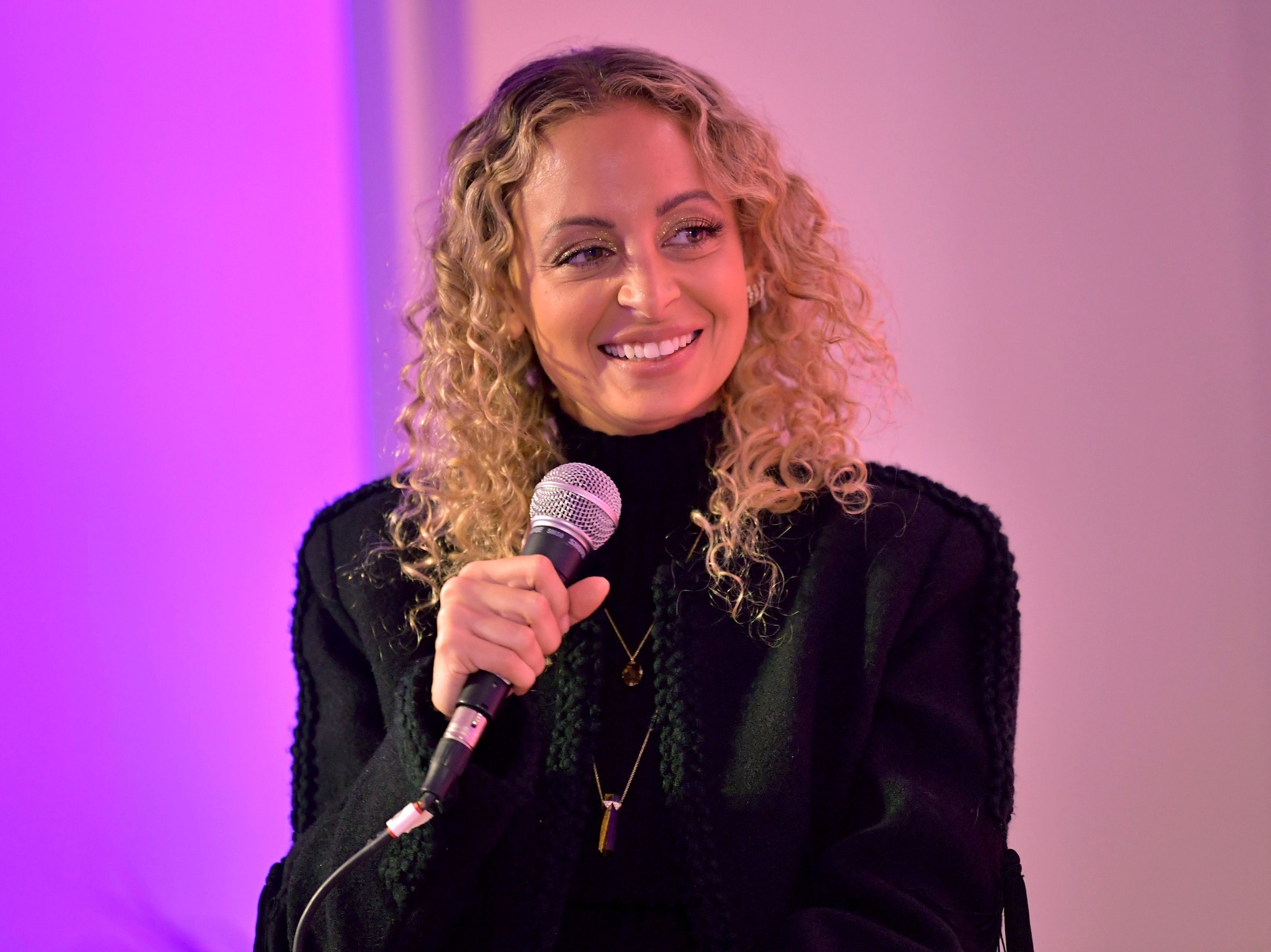 <p>Nicole Richie speaks onstage during TheWrap's Power Women Summit at Fairmont Miramar Hotel</p>