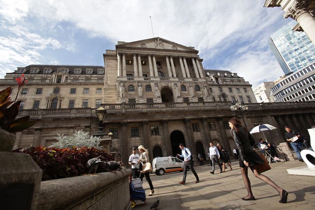 Bank of England (Yui Mok/PA)