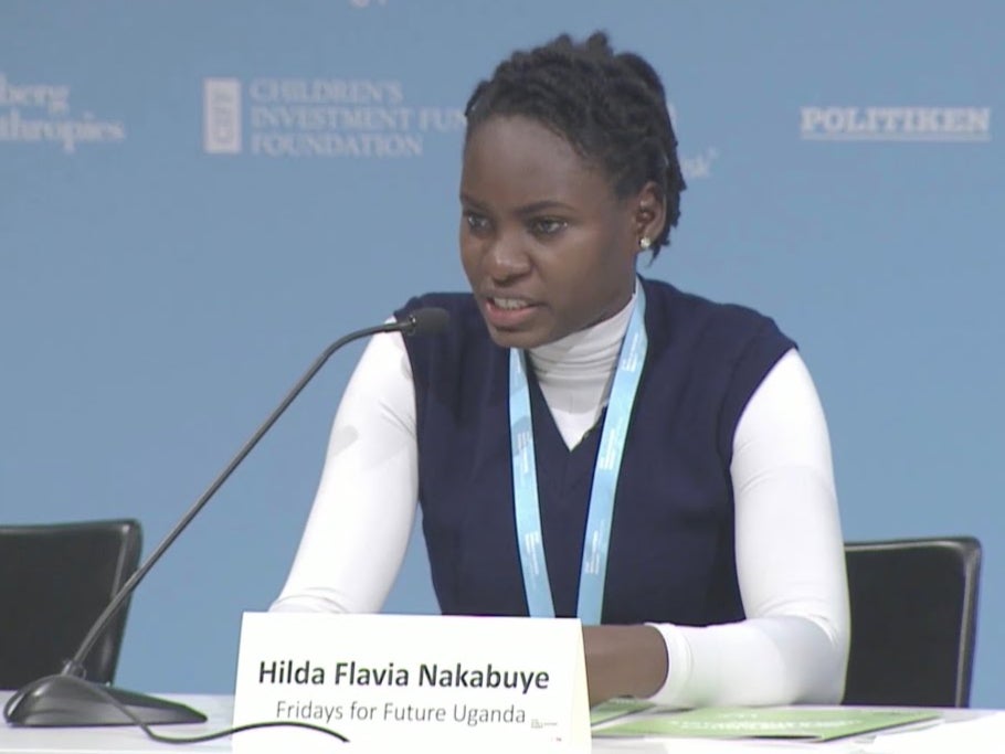 Hilda Flavia Nakabuye founded Fridays for Future Uganda, which now has more than 50,000 members