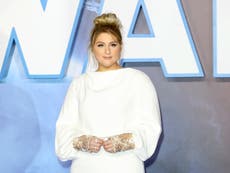 Meghan Trainor shows fans video of her side-by-side toilets
