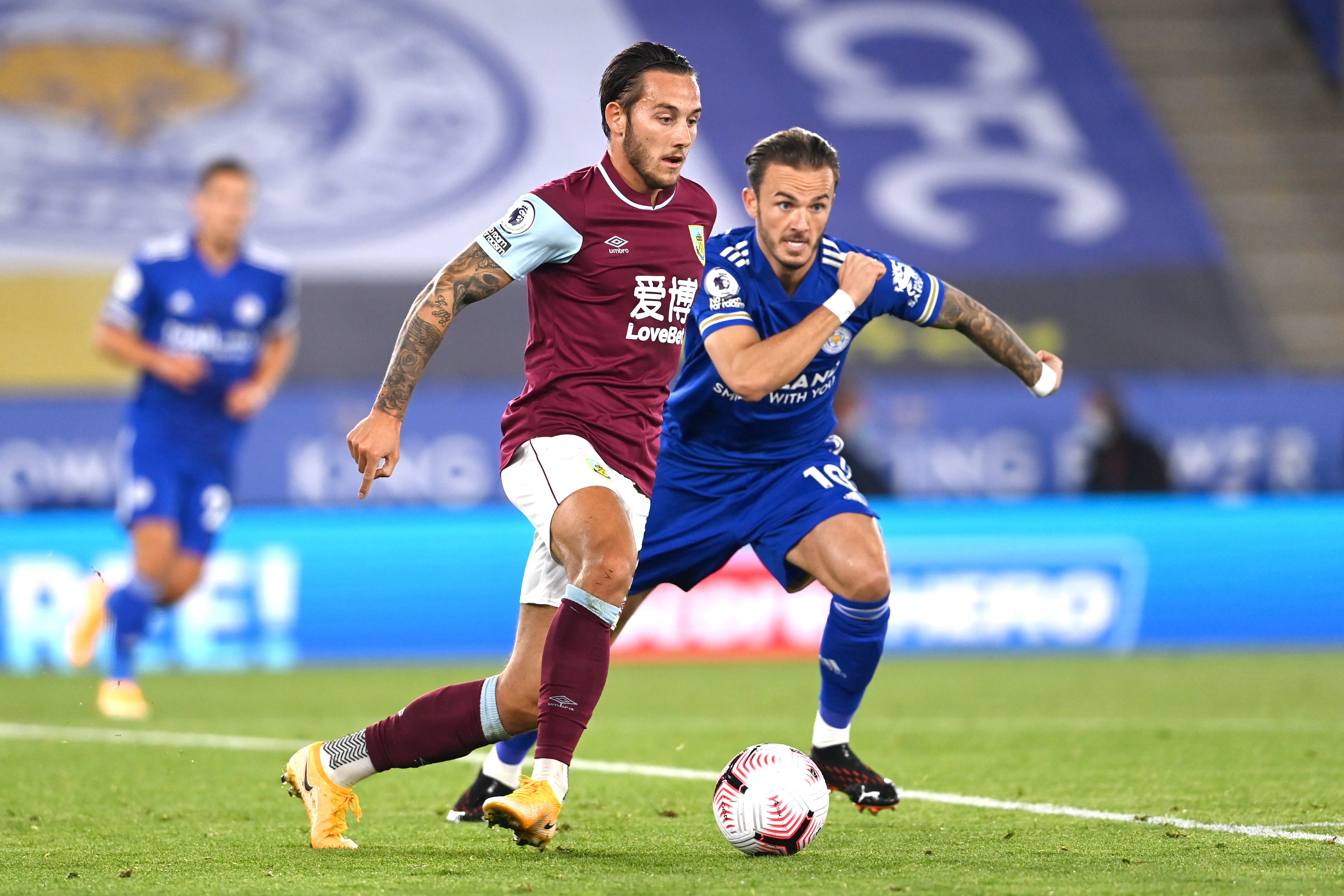 Leicester welcome Burnley to the King Power Stadium