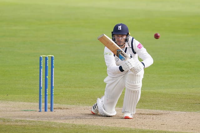 Danny Briggs starred with bat and ball for Warwickshire against Somerset (David Davies/PA)