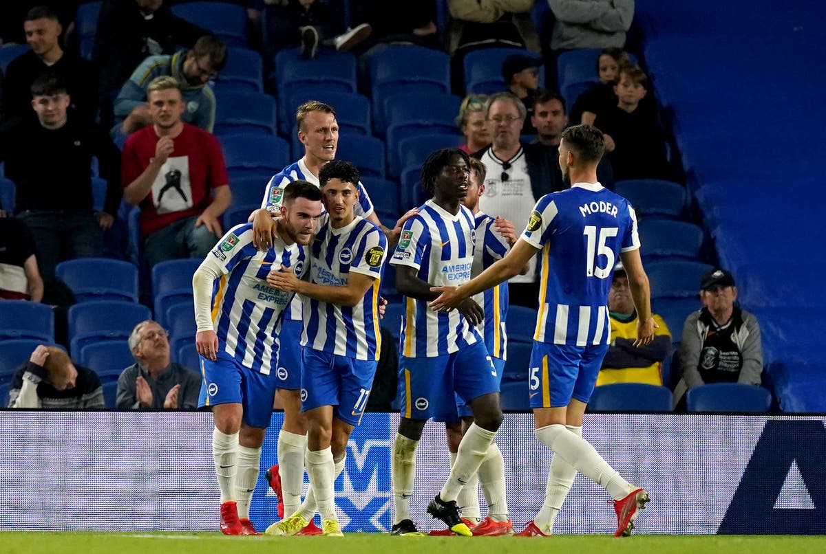 Graham Potter urges Aaron Connolly to take his chance in Carabao Cup