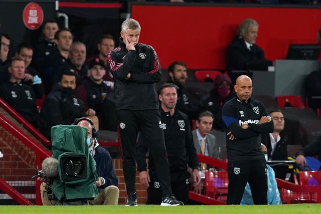 Ole Gunnar Solskjaer rued his side’s slow start and missed chances (Martin Rickett/PA)