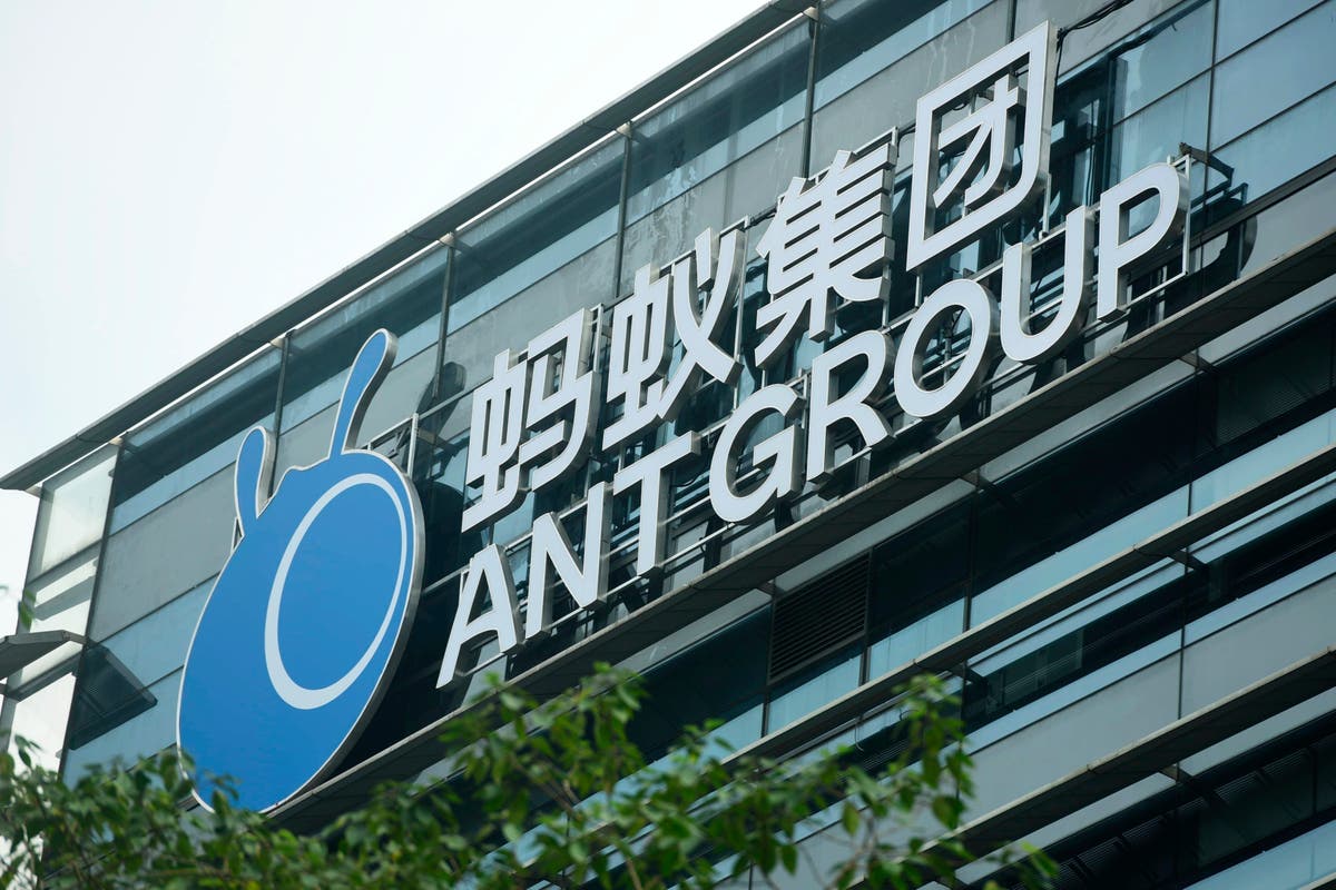 China's Ant Group shares credit data with central bank | The Independent