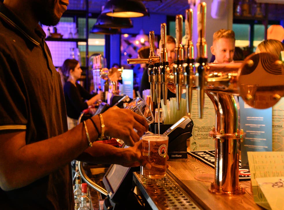 Returning to work meant city centre pubs saw an uptick in sales, bosses said (City Pub Group/PA)