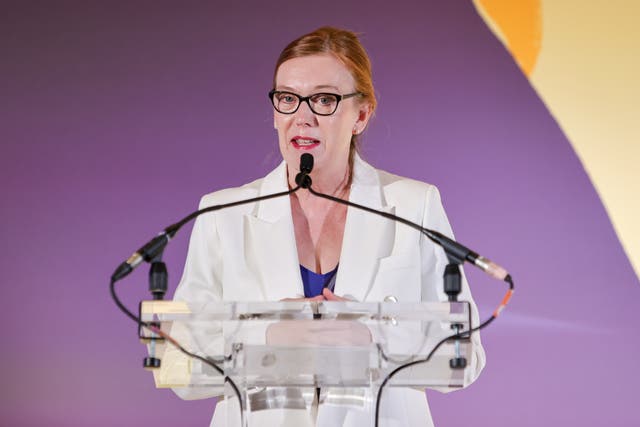 <p> Professor Dame Sarah Gilbert attends the the Veuve Clicquot Bold Woman of the Year Award 2021 </p>