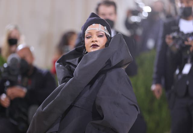 <p>File image: Rihanna attends The 2021 Met Gala</p>