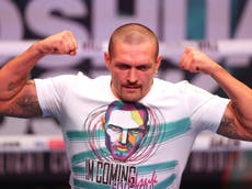 Oleksandr Usyk warned Tyson Fury ‘beats any heavyweight’ as undisputed bid begins against Anthony Joshua