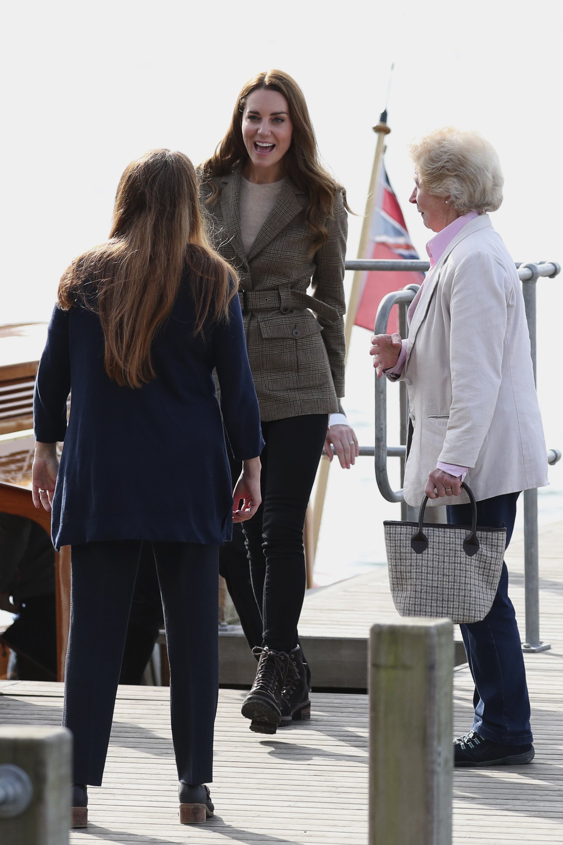 The Duchess of Cambridge visits Lake Windermere (Scott Heppell/PA)