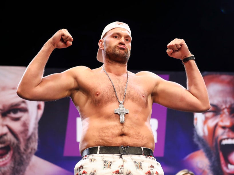 Fury is keen for Joshua to beat Usyk this weekend as he plans an undisputed clash