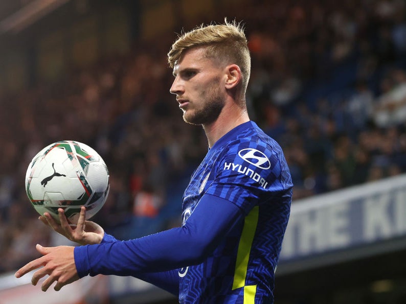 Werner opted against taking a penalty in Chelsea’s shootout victory in the Carabao Cup