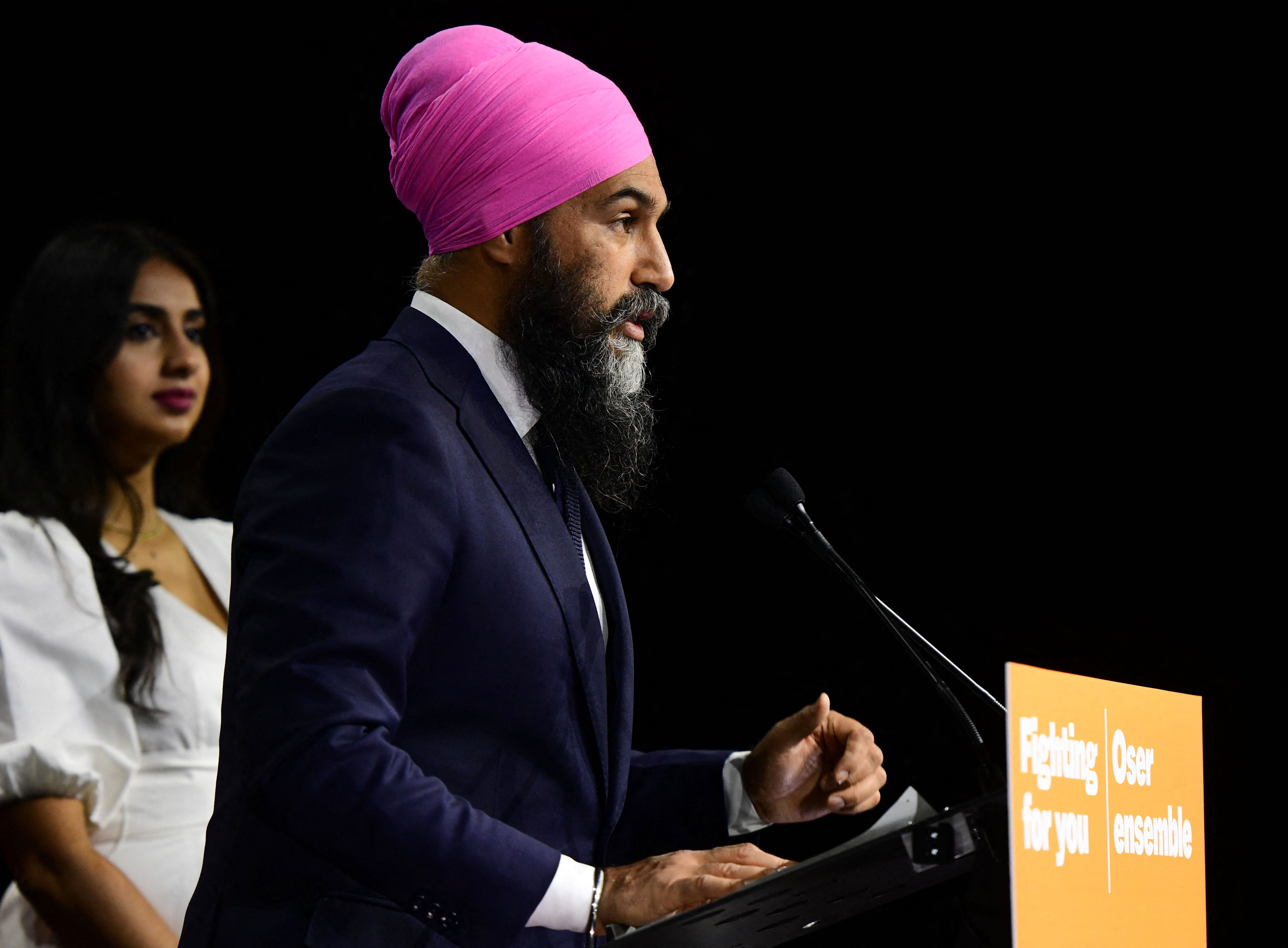 Jagmeet Singh, of the NDP, is by far the most personally popular leader