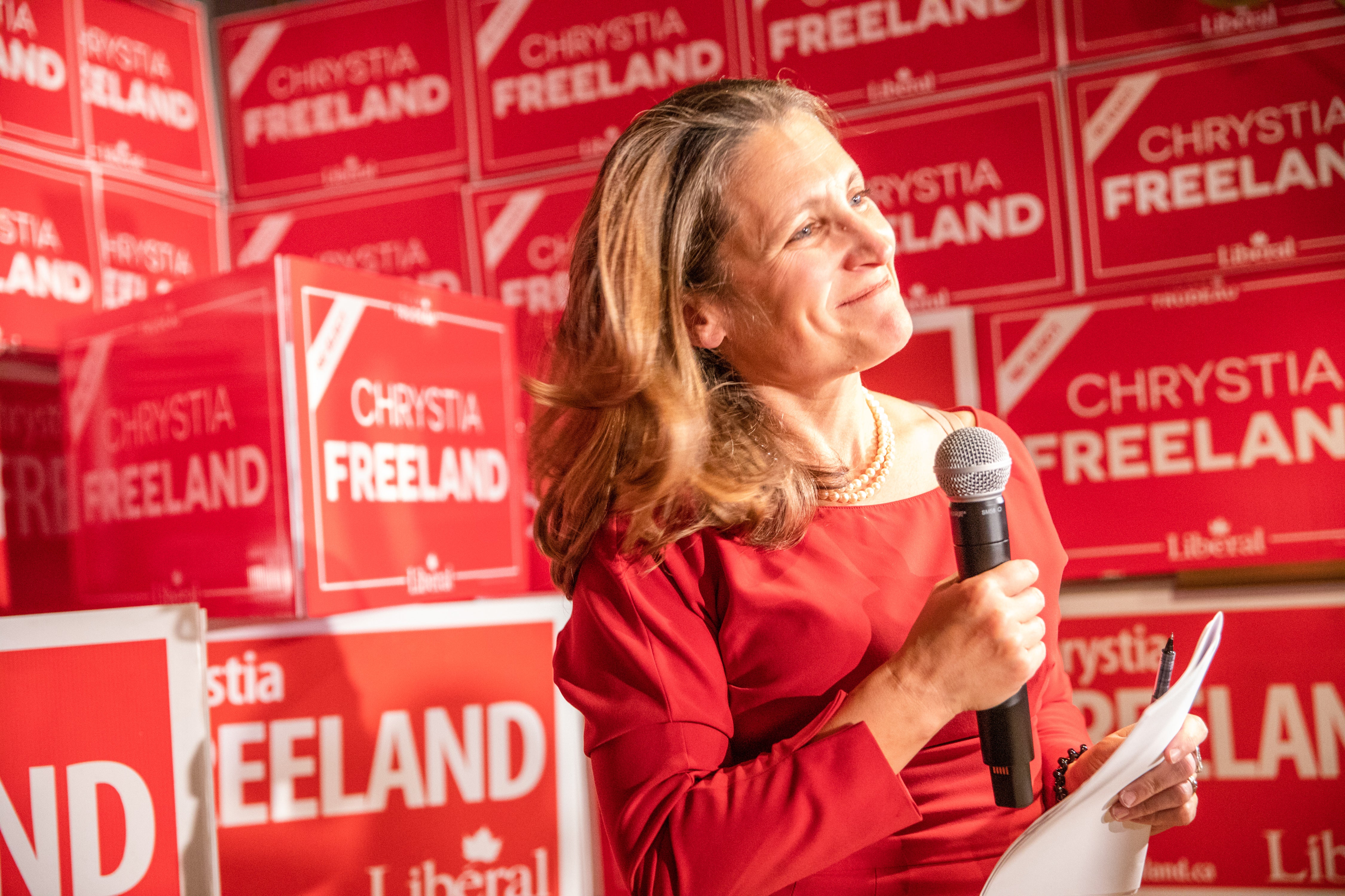 Chrystia Freeland, Canada’s foreign minister, is viewed as a possible successor to Justin Trudeau