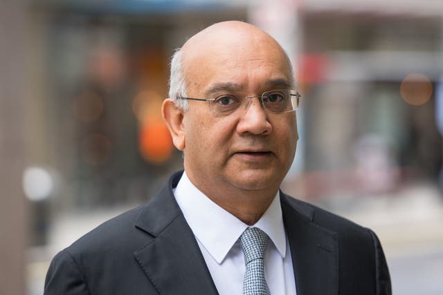 <p>Former Labour MP for Leicester East Keith Vaz</p>