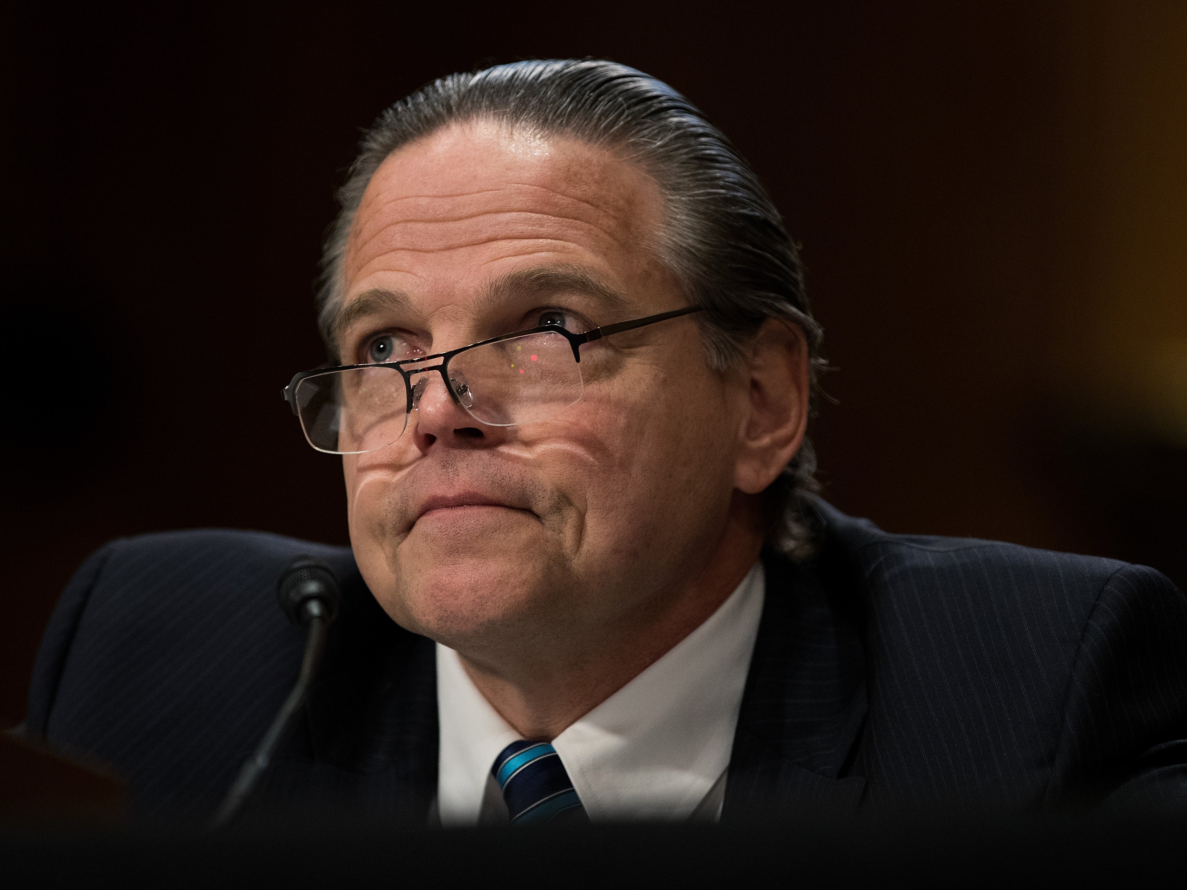 Daniel Foote testifies during a Senate Foreign Relations Committee hearing on 26 May 2016