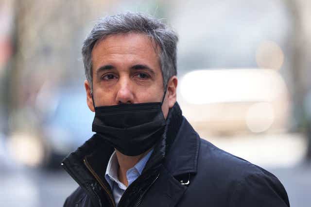 <p>File photo: Michael Cohen will be released from home confinement on Monday</p>