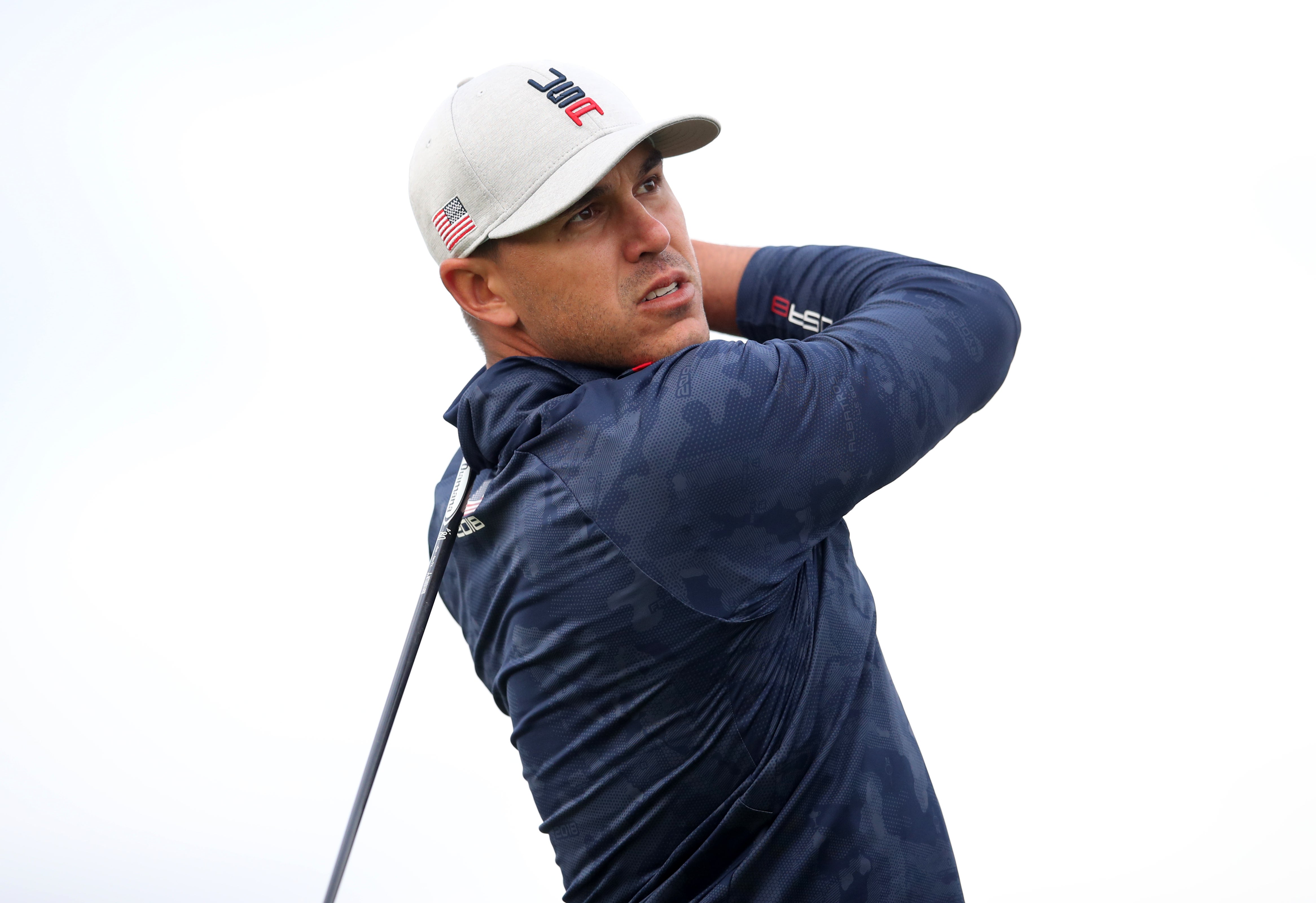 Brooks Koepka was in no mood to answer questions about his relationship with rival Bryson DeChambeau as he took aim at the assembled media