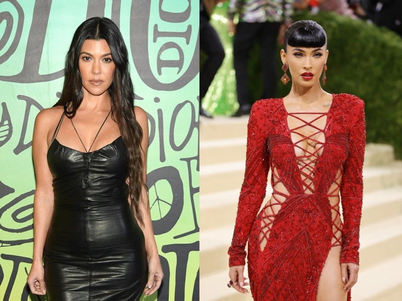 Kourtney Kardashian and Megan Fox accused of copying Skims photo shoot idea