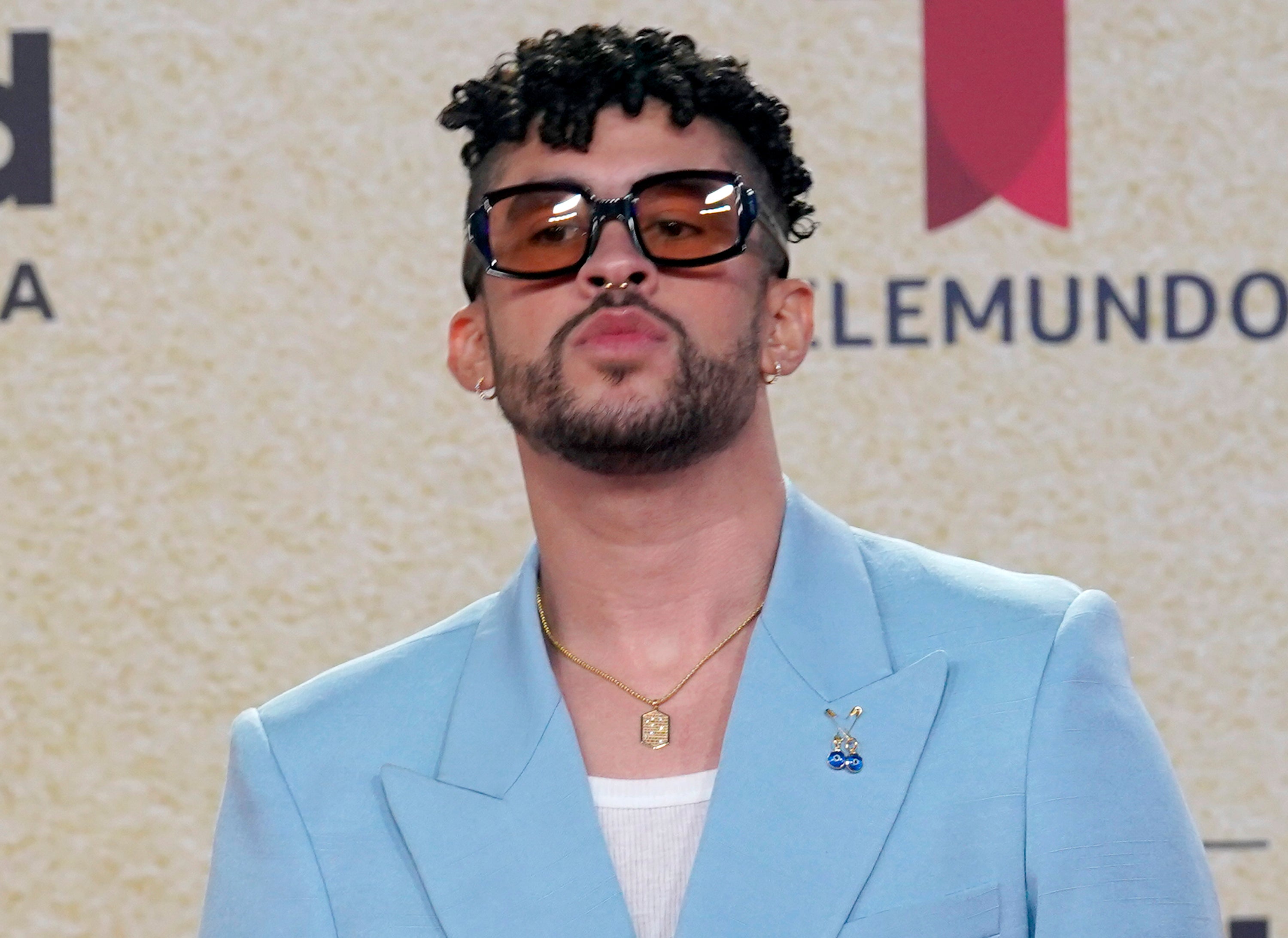 Bad Bunny at the 2021 Billboard Latin Music Awards